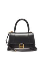 Balenciaga - Downtown Small Leather Bag - Womens - Black