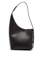 Matchesfashion.com Aesther Ekme - Demi Lune Asymmetric Leather Bag - Womens - Black