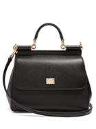 Dolce & Gabbana Sicily Medium Leather Cross-body Bag