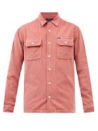 Polo Ralph Lauren - Logo-tag Cotton-corduroy Shirt - Mens - Pink