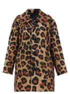 Matchesfashion.com Ashish - Single-breasted Leopard-pattern Sequin Coat - Womens - Leopard