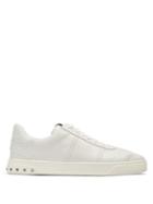 Matchesfashion.com Valentino - Fly Crew Low Top Leather Trainers - Mens - White