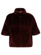 Diane Von Furstenberg Terry Fur Jacket