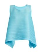 Pleats Please Issey Miyake Spinning Bounce Pleated Top