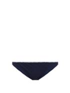 Matchesfashion.com Heidi Klein - New Haven Embroidered Bikini Briefs - Womens - Navy