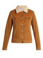 Gabriela Hearst Pascoal Corduroy Faux-shearling Jacket