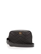 Matchesfashion.com Gucci - Gg Marmont Quilted Leather Belt Bag - Mens - Black