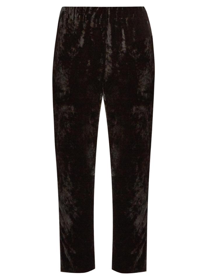 Nili Lotan Gitane Velvet Trousers