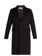 Burberry Single-breasted Wool And Cashmere Blend Overcoat