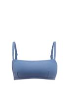Matchesfashion.com Matteau - The Square Crop Bikini Top - Womens - Blue