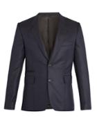 Paul Smith Notch-lapel Wool And Silk-blend Blazer