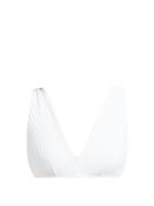 Matchesfashion.com Araks - Una Ribbed Bikini Top - Womens - White