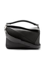 Matchesfashion.com Loewe - Puzzle Leather Shoulder Bag - Womens - Black