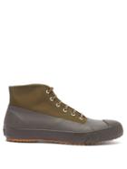 Moonstar - All Weather Canvas High-top Trainers - Mens - Khaki