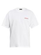 Balenciaga Speedhunter-print Cotton-jersey T-shirt
