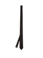 Matchesfashion.com Dolce & Gabbana - Pin Dot Silk Faille Tie - Mens - Black Multi