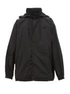Matchesfashion.com Balenciaga - Hooded Technical Windbreaker Jacket - Mens - Black
