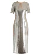 Diane Von Furstenberg Sequin-embellished Pencil Dress
