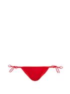 Matchesfashion.com Talia Collins - The Tie Me Up Bikini Briefs - Womens - Red