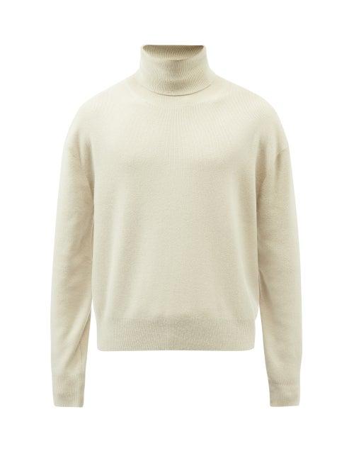 Studio Nicholson - Hirc Wool-blend Roll-neck Sweater - Mens - Cream