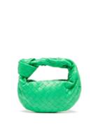 Bottega Veneta - Jodie Mini Intrecciato-leather Bag - Womens - Green