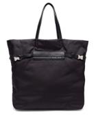 Matchesfashion.com Prada - Logo Patch Nylon Tote Bag - Mens - Black