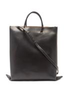 Matchesfashion.com Jil Sander - Zipped Leather Tote Bag - Mens - Black