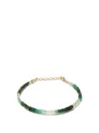 Jia Jia - Arizona Emerald & 14kt Gold Bracelet - Womens - Green