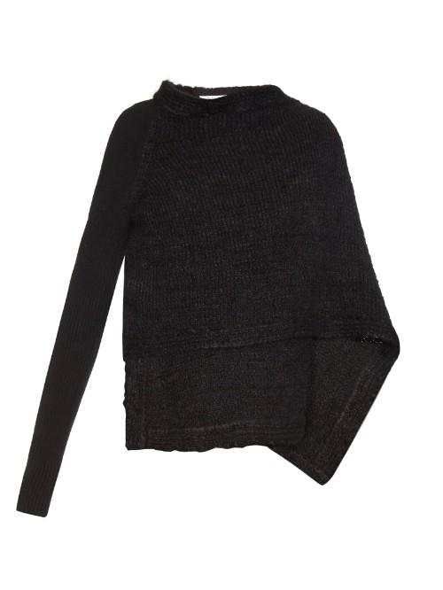 Givenchy Wrap-front Mohair-blend Cardigan