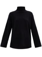 Matchesfashion.com Frame - High-neck Cashmere Sweater - Womens - Black