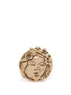 Matchesfashion.com Joanne Burke - Beatrice Engraved Coin Ring - Womens - Gold
