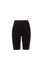 Matchesfashion.com Prism - Open Minded High-rise Cycling Shorts - Womens - Black