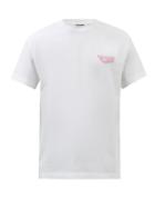 Jacquemus - Vague Cotton-jersey T-shirt - Mens - White