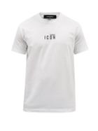Dsquared2 - Icon-print Cotton-jersey T-shirt - Mens - White