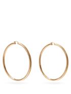 Matchesfashion.com Versace - Greco Hoop Earrings - Womens - Gold