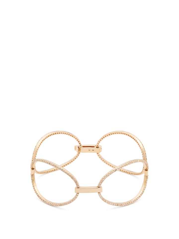 Ileana Makri Diamond & Yellow-gold Bracelet