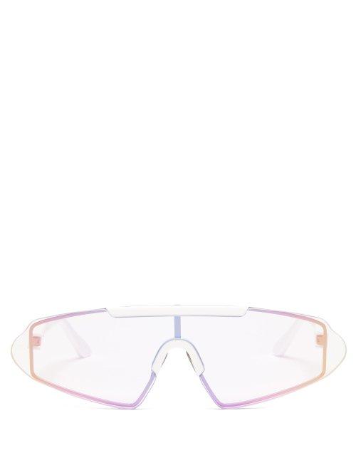 Matchesfashion.com Acne Studios - D Frame Metal Sunglasses - Mens - Silver