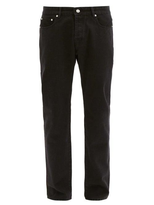 Matchesfashion.com Officine Gnrale - James Straight-leg Jeans - Mens - Black