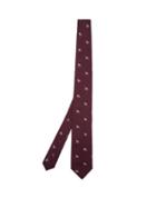Matchesfashion.com Prada - Rocking Horse Silk Tie - Mens - Burgundy
