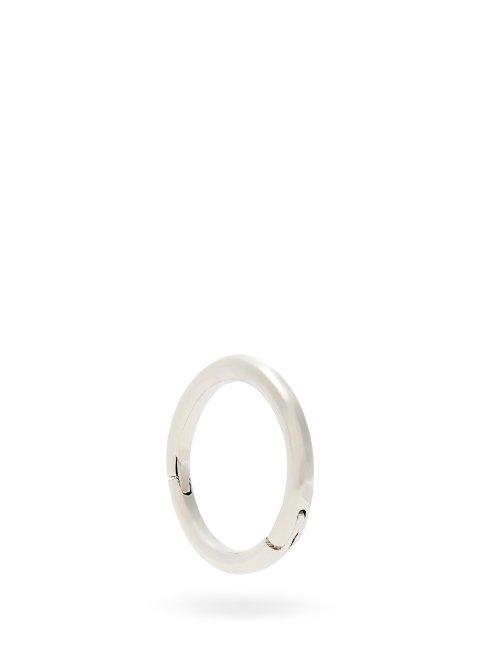 Matchesfashion.com Maria Tash - White Gold Single Earring - Womens - Silver