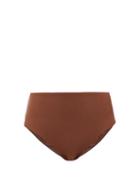 Ladies Beachwear Matteau - The High Waist Bikini Briefs - Womens - Brown