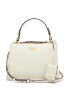 Matchesfashion.com Prada - Deux Leather Handbag - Womens - White