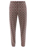 Hanro - Geometric-print Cotton-jersey Pyjama Trousers - Mens - Multi