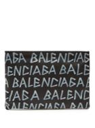 Balenciaga Carry Clip M Grained-leather Pouch