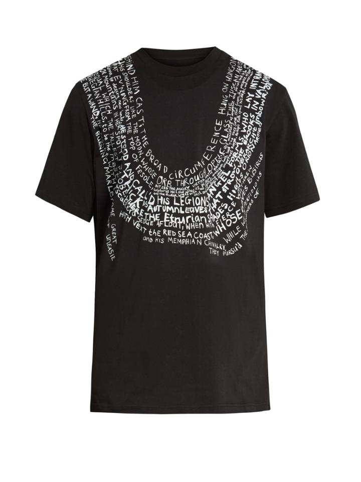 Oamc Palm Cotton T-shirt