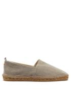 Matchesfashion.com Castaer - Pablo Cotton Canvas And Jute Espadrilles - Mens - Grey