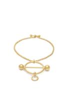 Matchesfashion.com Jw Anderson - Disc Chain Bracelet - Womens - Gold