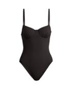 Matchesfashion.com Dos Gardenias - Love Button Underwired Swimsuit - Womens - Black