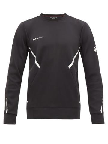 Matchesfashion.com Mammut Delta X - Avers Technical Jersey Sweatshirt - Mens - Black