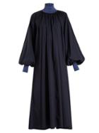 Matchesfashion.com Roksanda - Cressida Balloon Sleeve Dress - Womens - Navy Multi